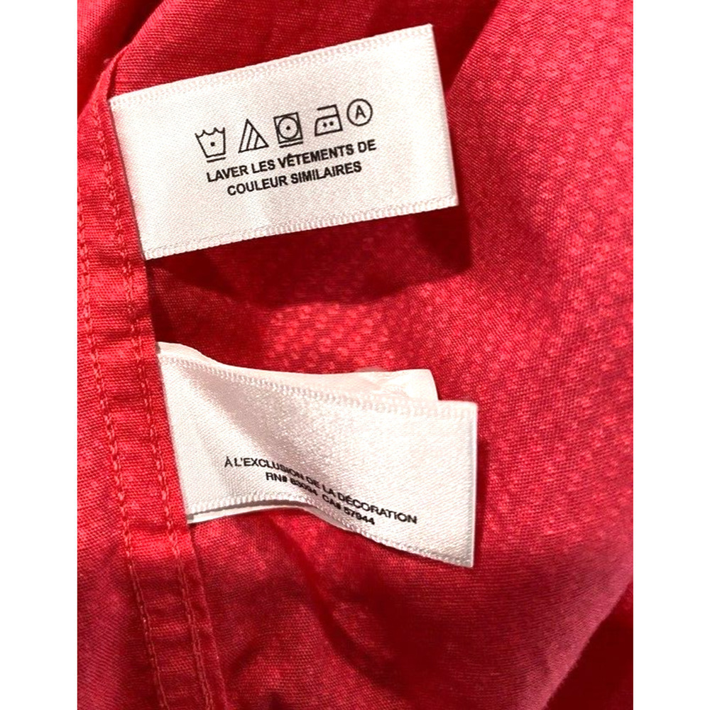 Cutter & Buck - Red short sleeve button up shirt 100% Cotton men's size Large - Picture 8 of 8
